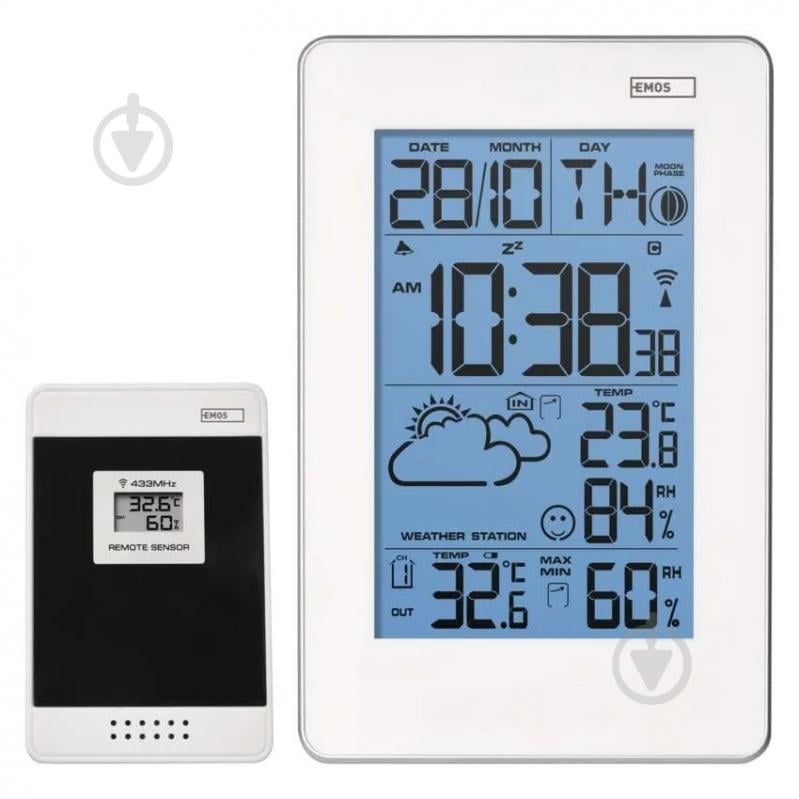 Метеостанція Emos бездротова цифрова E3003 - фото 5 Метеостанція Emos бездротова цифрова E3003 - фото 5