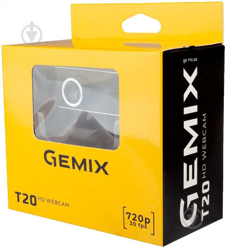 Веб-камера Gemix T20 Black - фото 3