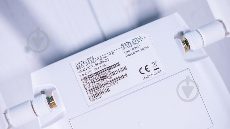 Маршрутизатор Tecno TR210 4G-LTE - фото 10