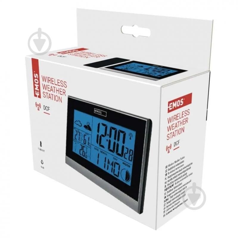 Метеостанция Emos беспроводная цифровая E3070 - фото 2