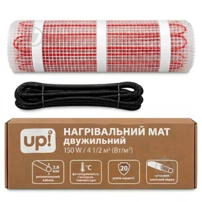 Нагревательный мат UP! (Underprice) 4,0 кв. м 600 W - фото 1