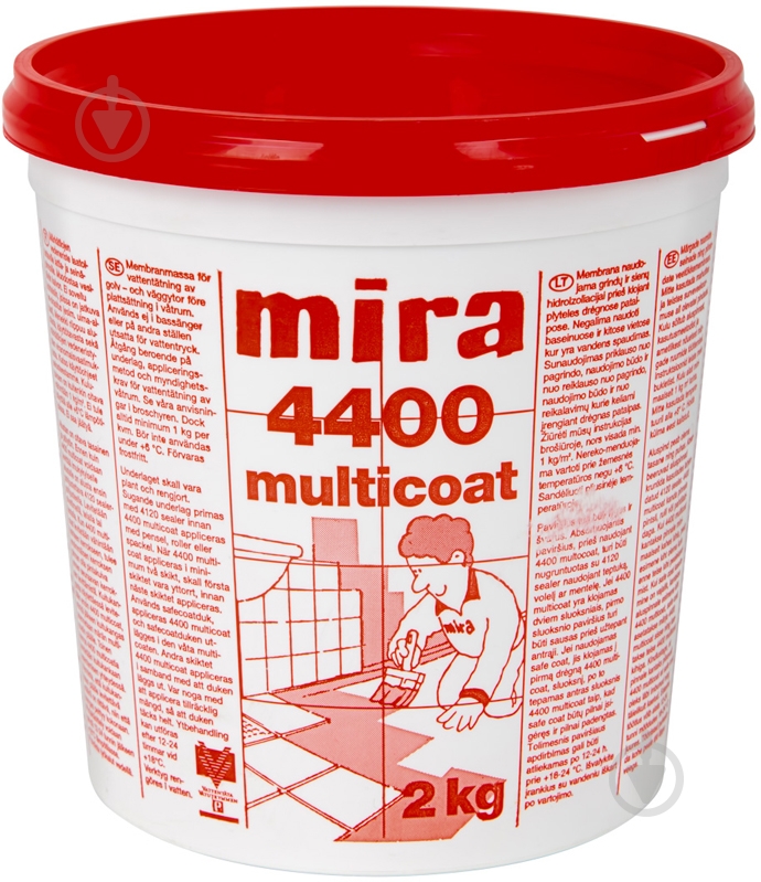 Гідроізоляційна суміш Mira Multicoat 4400 2 кг - фото 1