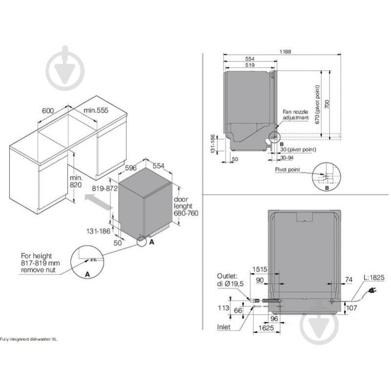 Встраиваемая посудомоечная машина Asko DFI544D - фото 4