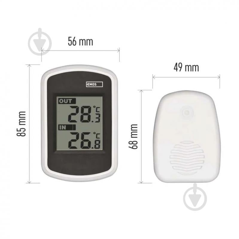 Термометр Emos беспроводной E0042 - фото 2 Термометр Emos беспроводной E0042 - фото 2
