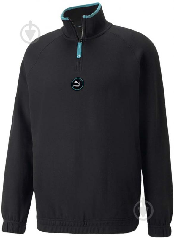 Джемпер Puma SWXP HALF-ZIP 53361901 р. S чорний - фото 5
