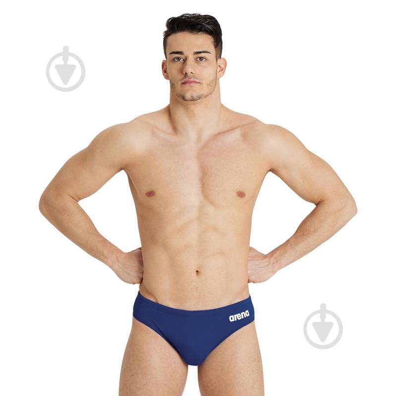 Плавки Arena TEAM SWIM BRIEFS SOLID 004773-750 р.75 синий - фото 1