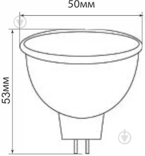 Лампа світлодіодна LightMaster LB-640 MR16 матова 8 Вт GU5.3 220 В 2700 K - фото 5