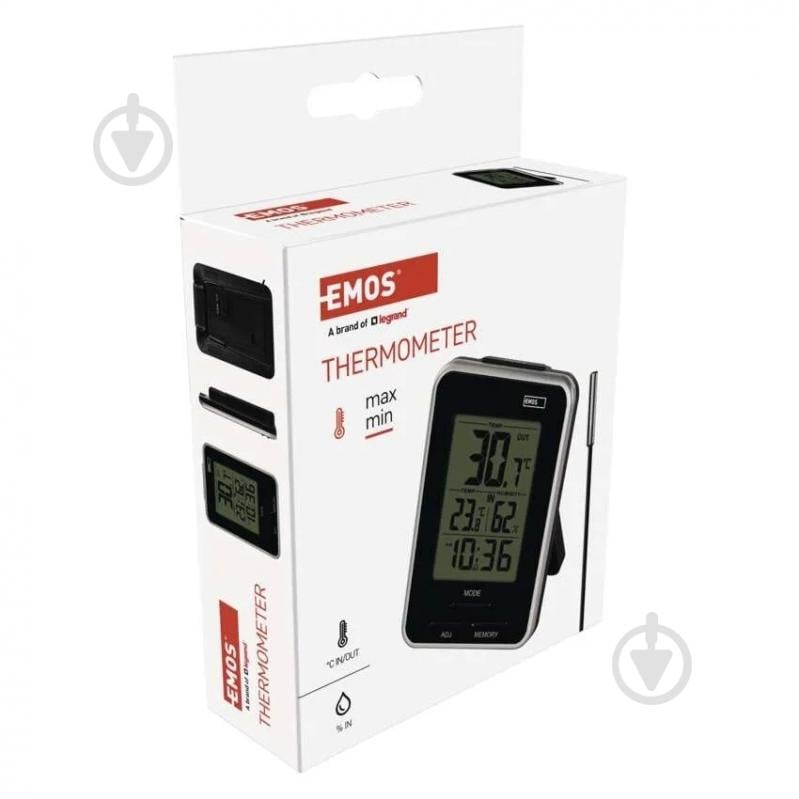 Термометр Emos E0121 с функцией гигрометра - фото 8 Термометр Emos E0121 с функцией гигрометра - фото 8