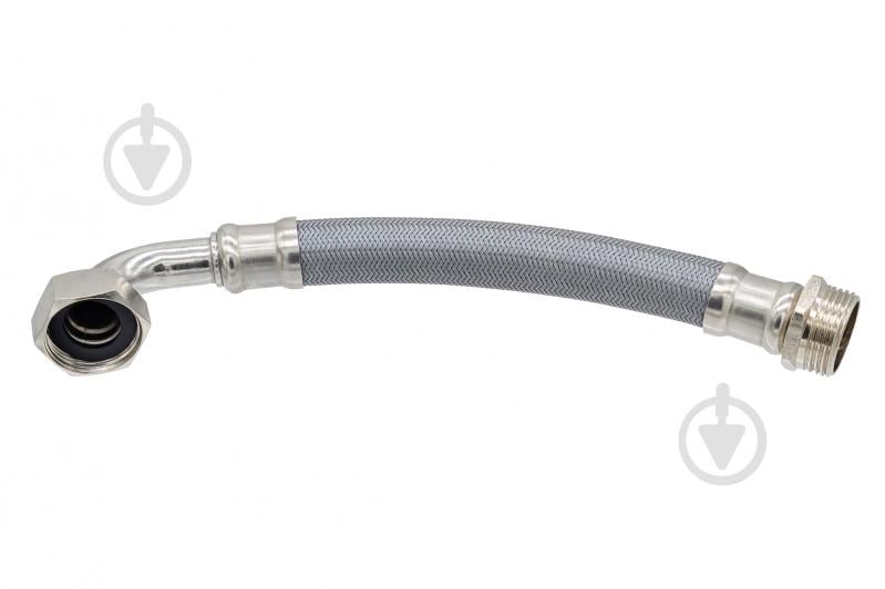 Шланг антивібраційний Water House Neylon WH 1" В-З кутовий 0.8 м - фото 1 Шланг антивібраційний Water House Neylon WH 1" В-З кутовий 0.8 м - фото 1