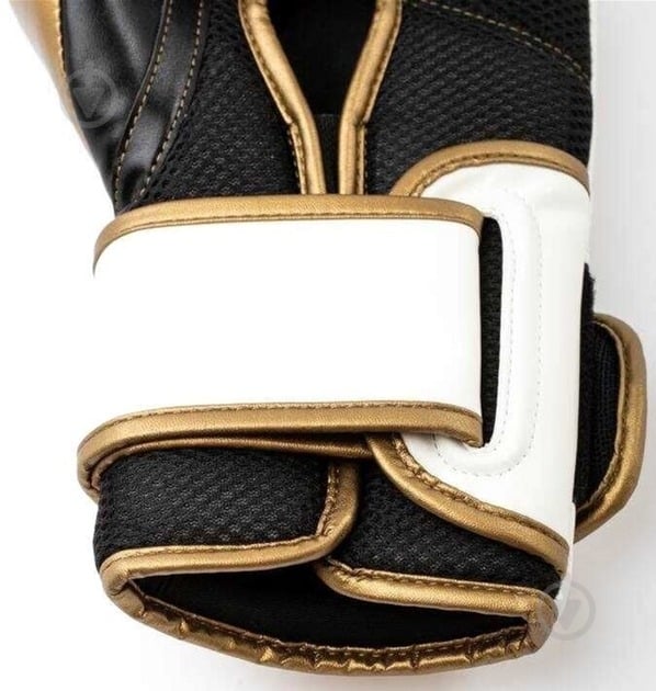 Боксерские перчатки Everlast P00003048 р. 10 белый с золотистым - фото 5