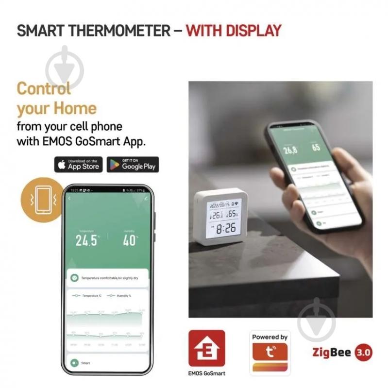 Термогигрометр Emos EGS0101 ZigBee - фото 9 Термогигрометр Emos EGS0101 ZigBee - фото 9