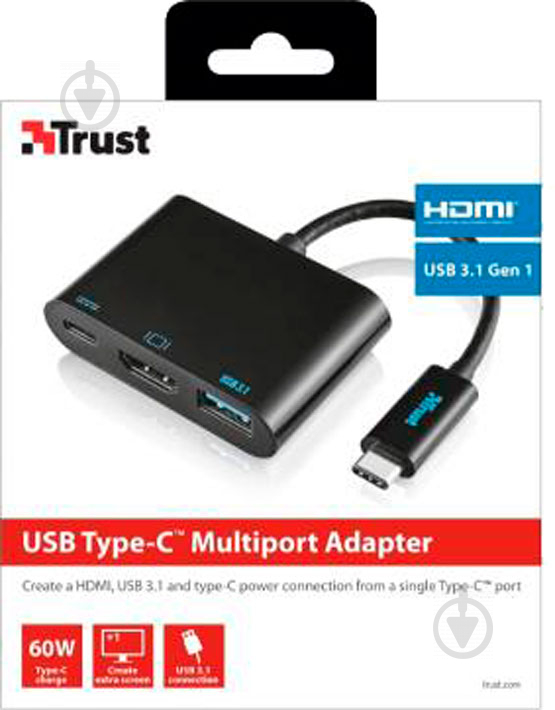 Концентратор Trust USB-C Multiport (21260) - фото 5