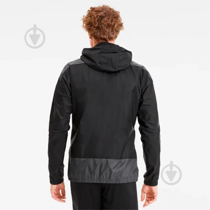 Вітрівка чоловіча Puma TEAMGOAL 23 TRG RAIN JACKET 65655903 р.L чорна - фото 2 Вітрівка чоловіча Puma TEAMGOAL 23 TRG RAIN JACKET 65655903 р.L чорна - фото 2