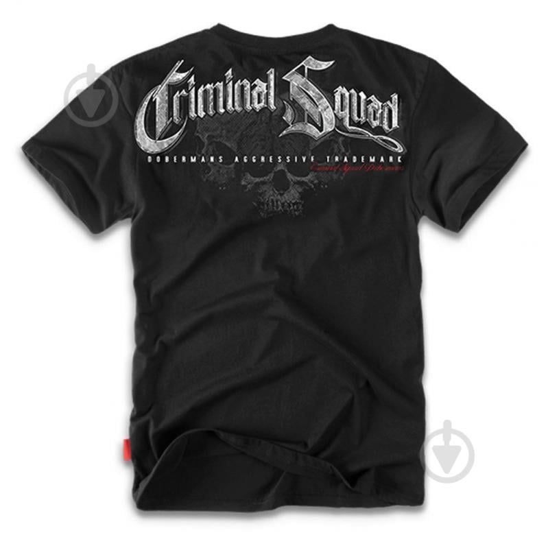 Футболка Dobermans Criminal Squad v2 XL Черный (TS33BK-XL) - фото 2