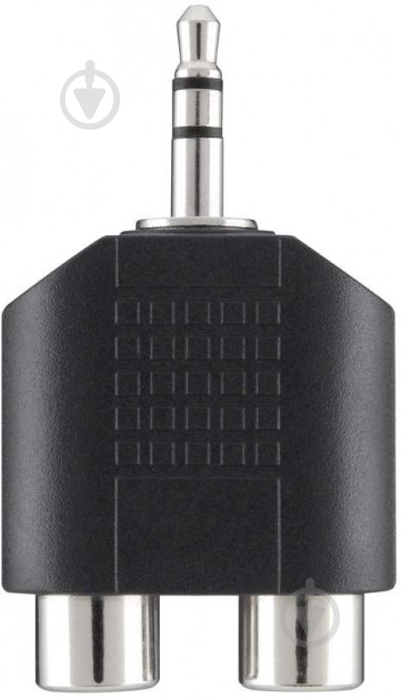 Адаптер Belkin 3,5 мм – 2xRCA black (F3Y120BF) - фото 1