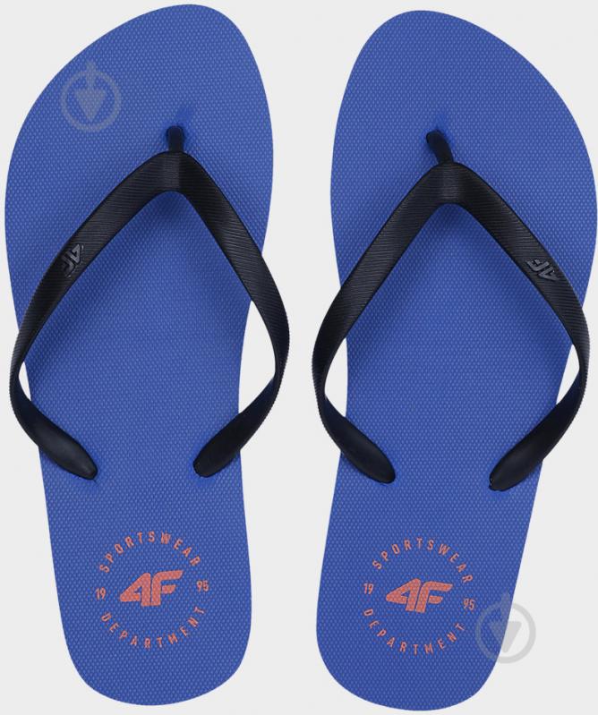 Шлепанцы 4F FLIPFLOP M101 4FJSS23FFLIM101-33S р.38 голубой - фото 4