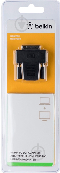 Адаптер Belkin HDMI – DVI black (F2E4262BT) - фото 3
