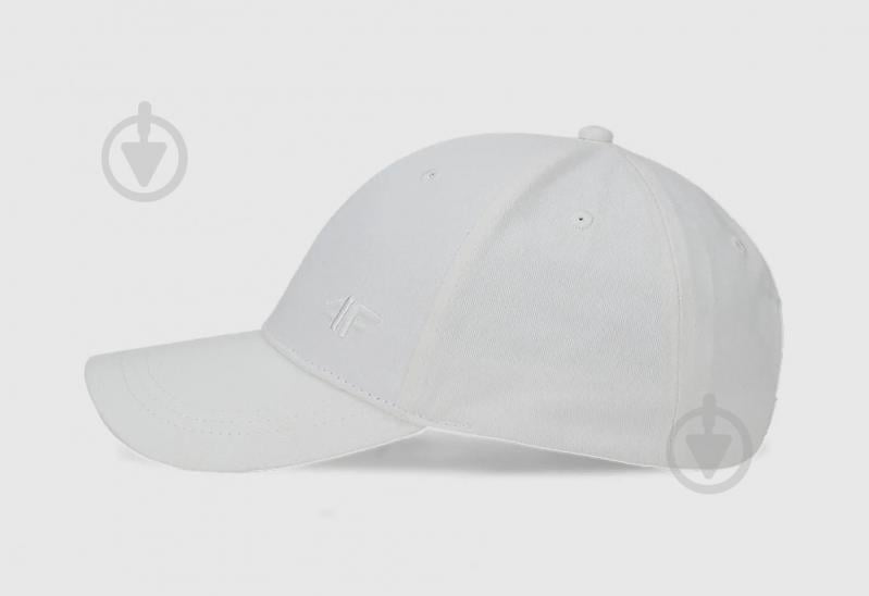Кепка 4F BASEBALL CAP U367 4FWSS25ACABU367-11S S/M белый - фото 3