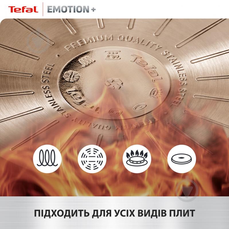 Сковорода Tefal Emotion+ 24 см E3350445 - фото 6