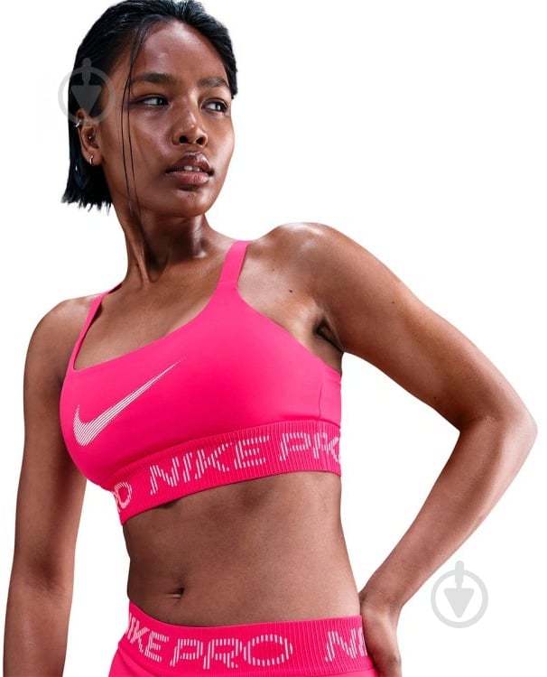 Бра Nike Pro Light Support Nike IF3973-666 р.L рожевий - фото 6