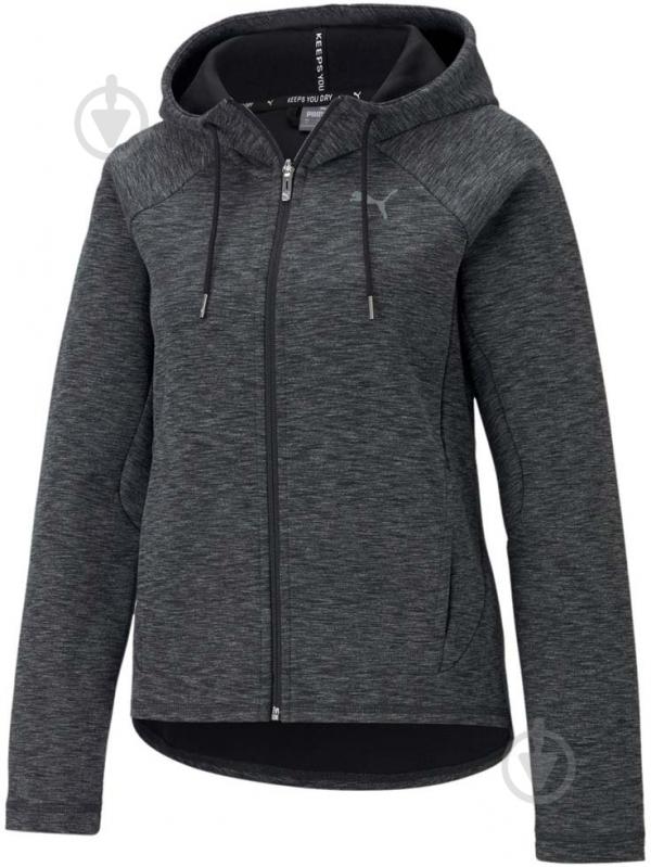 Джемпер Puma Evostripe Full-Zip Hoodie 58594501 р. XL серый - фото 4