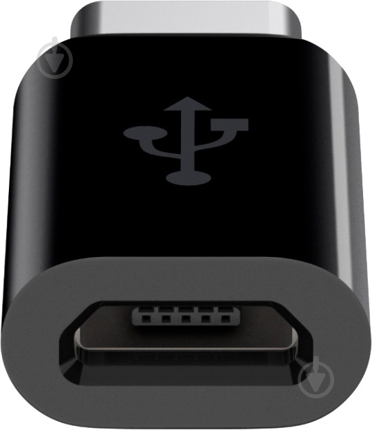 Адаптер Belkin USB Type-C – microUSB black (F2CU058BTBLK) - фото 2 Адаптер Belkin USB Type-C – microUSB black (F2CU058BTBLK) - фото 2