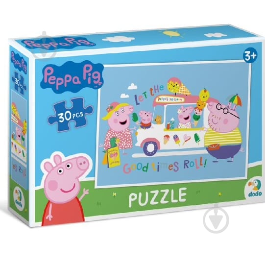 Пазлы DoDo Peppa Pig 30 элементов 6860888 - фото 1