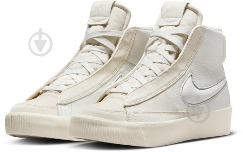 Кроссовки женские Nike W BLAZER MID VICTORY DR2948-100 р.35,5 бежевые - фото 4