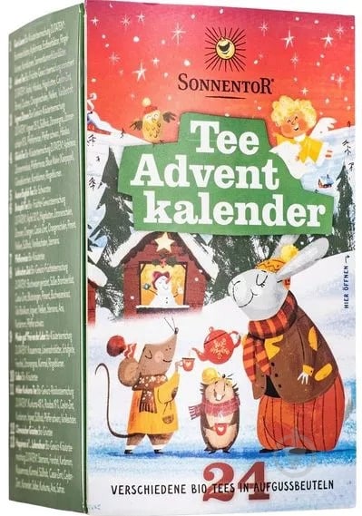 Чай ассорти Sonnentor Рождественский календарь 24 шт. 37,5 г (Q7980) - фото 1
