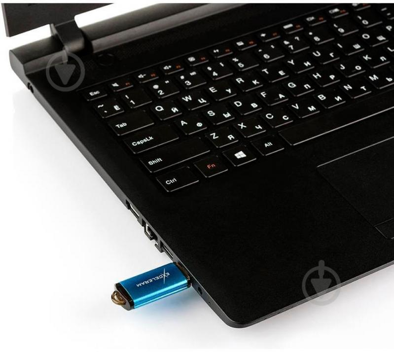 Флеш-память USB Exceleram A3 Series 64 ГБ USB 2.0 blue (EXA3U2BL64) - фото 6