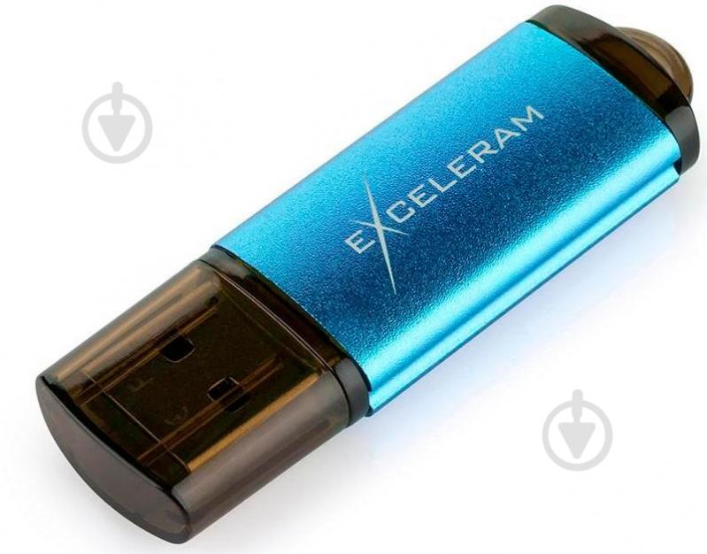 Флеш-память USB Exceleram A3 Series 64 ГБ USB 2.0 blue (EXA3U2BL64) - фото 3