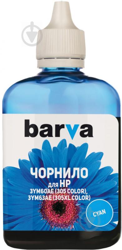 Чорнило Barva HP 305 (H305-775) 100 мл синій - фото 1