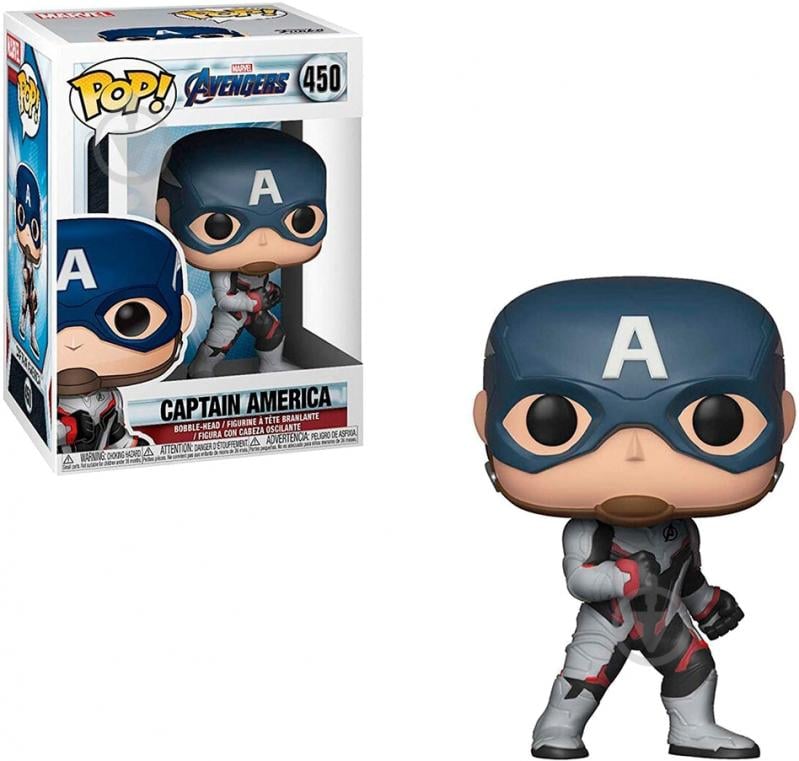 Фигурка Funko Pop! серии Мстители финал Капитан Америка - фото 2 Фигурка Funko Pop! серии Мстители финал Капитан Америка - фото 2