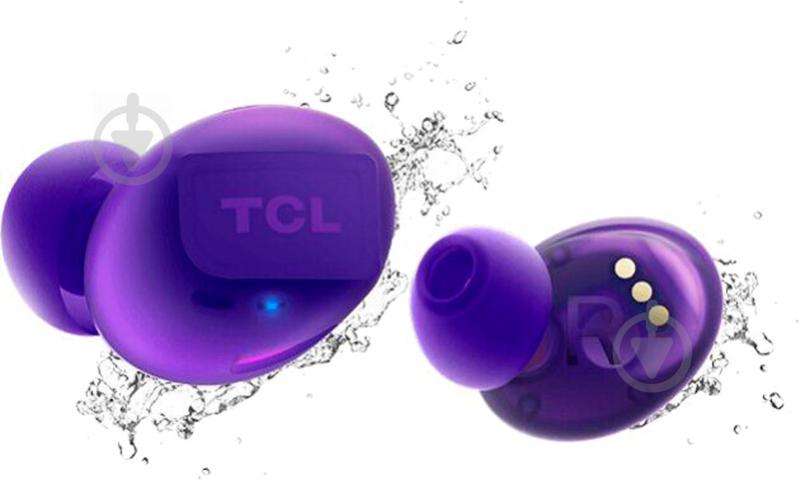 Гарнитура TCL SOCL500 purple (SOCL500TWSPP-RU) BLUETOOTH - фото 6