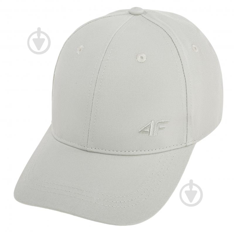 Кепка 4F BASEBALL CAP U367 4FWSS25ACABU367-25S S/M серый - фото 1