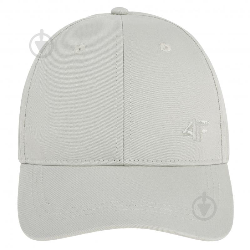 Кепка 4F BASEBALL CAP U367 4FWSS25ACABU367-25S S/M серый - фото 3