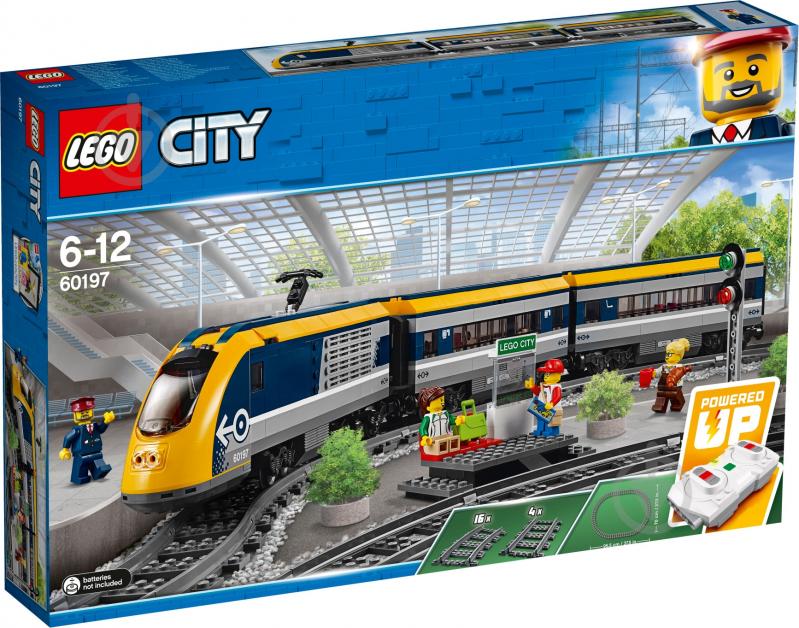 Конструктор LEGO City Пасажирський потяг 60197 - фото 2