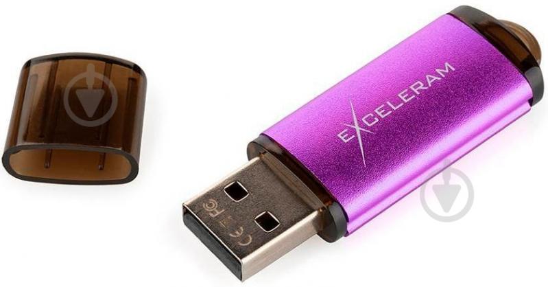 Флеш-память USB Exceleram A3 Series 32 ГБ USB 2.0 violet (EXA3U2PU32) - фото 7
