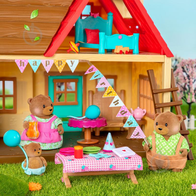 Игровой набор Li'l Woodzeez Семья Медведей 6093M - фото 4 Игровой набор Li'l Woodzeez Семья Медведей 6093M - фото 4