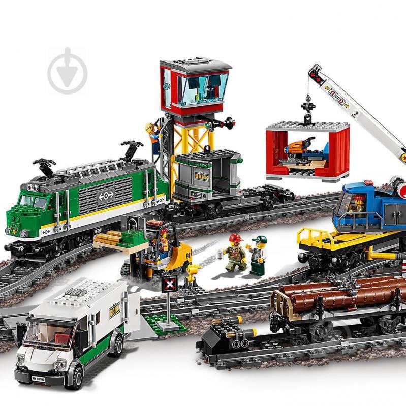 Конструктор LEGO City Грузовой поезд 60198 - фото 5