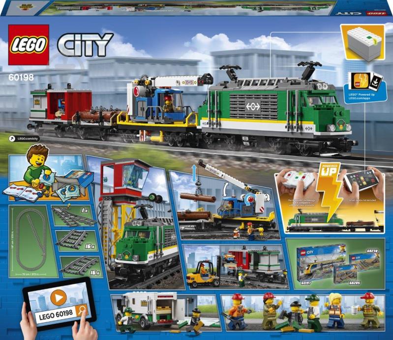 Конструктор LEGO City Грузовой поезд 60198 - фото 4