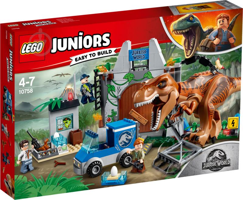 Конструктор LEGO Juniors Втеча Ті-Рекса 10758 - фото 1