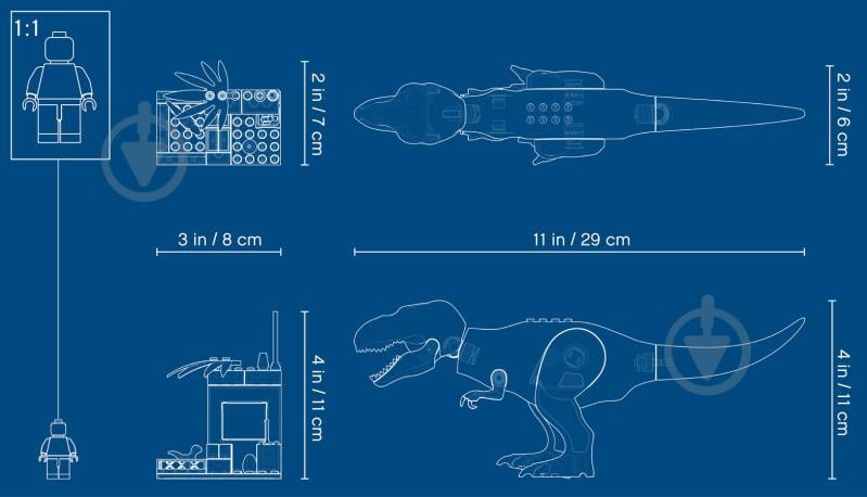 Конструктор LEGO Juniors Втеча Ті-Рекса 10758 - фото 5