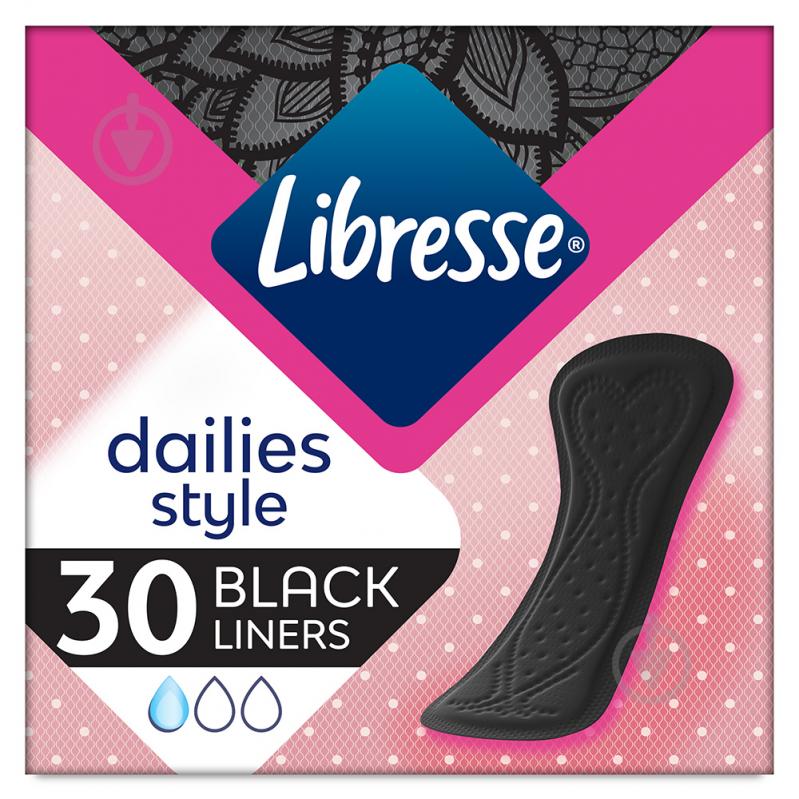 Прокладки щоденні Libresse Dailies Style Black 30 шт. - фото 1
