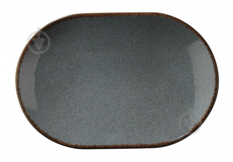 Блюдо овальное Kutahya Color Х 36 см синий - фото 1 Блюдо овальное Kutahya Color Х 36 см синий - фото 1