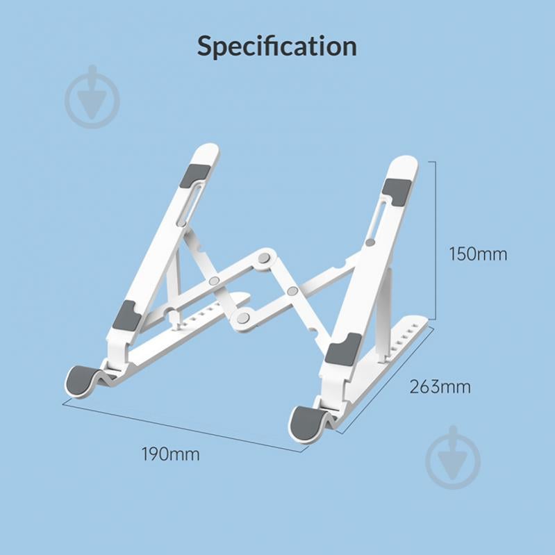 Подставка для ноутбука Orico PFB-A23-WH-BP (HS081829) - фото 3