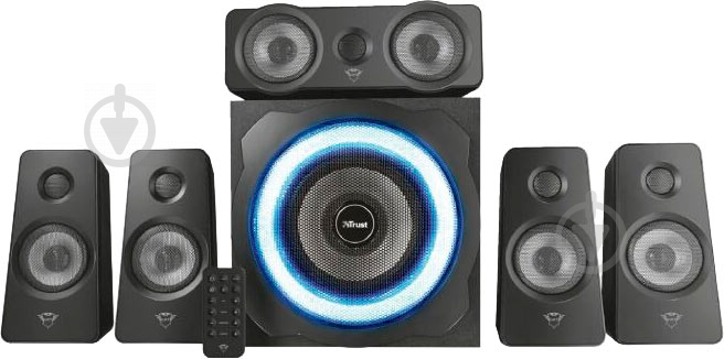 Акустична система Trust GXT 658 Tytan Surround Speaker System 5.1 black - фото 1