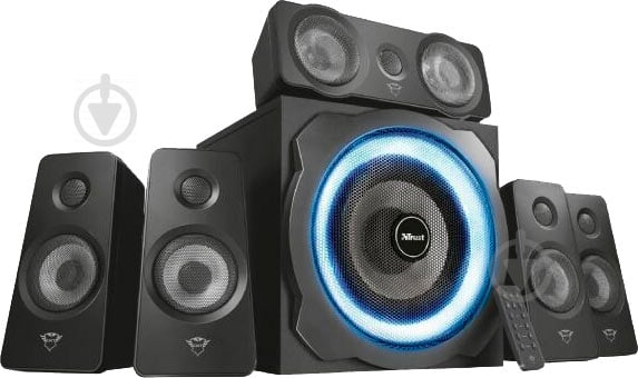 Акустическая система Trust GXT 658 Tytan Surround Speaker System 5.1 black - фото 3