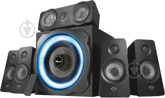 Акустическая система Trust GXT 658 Tytan Surround Speaker System 5.1 black - фото 2