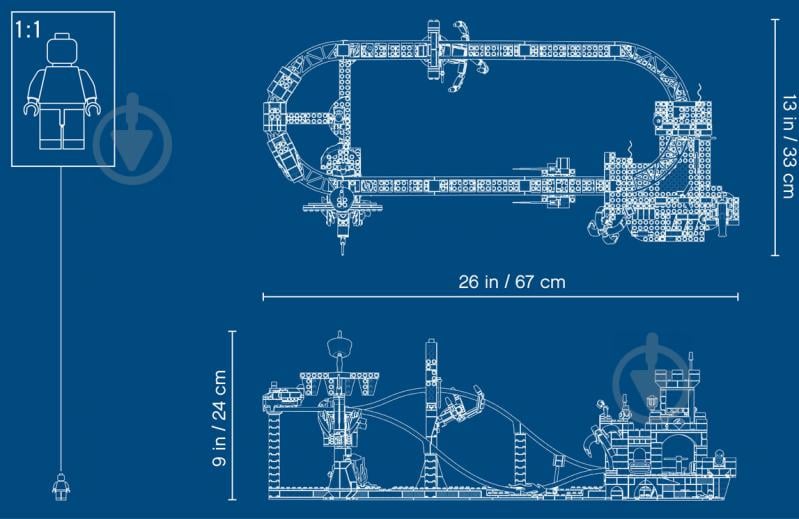 Конструктор LEGO Creator Атракціон Піратські гірки 31084 - фото 10